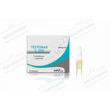 Max Lab Testomax C 200 Testosterone Cypionate 200mg 10x1 ml